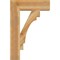 Ekena Millwork Merced Block Rough Sawn Bracket, Western Red Cedar, 6"W x 24"D x 36"H BKT06X24X36MRC05RWR - alternate 3